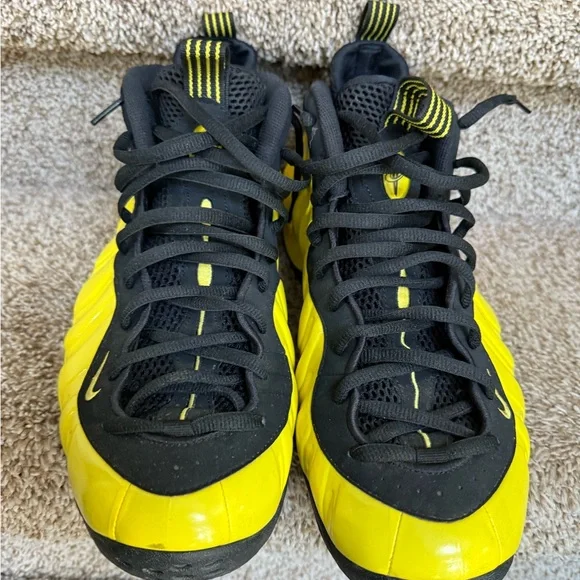 Nike Air Foamposite One “Wu Tang” Optic Yellow and Black Sneakers
